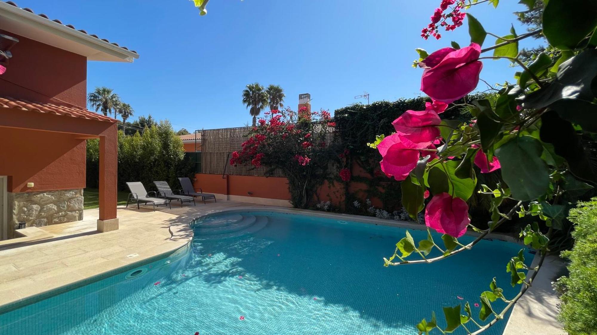 Studio With Private Swimming Pool And Garden Cascais Eksteriør billede