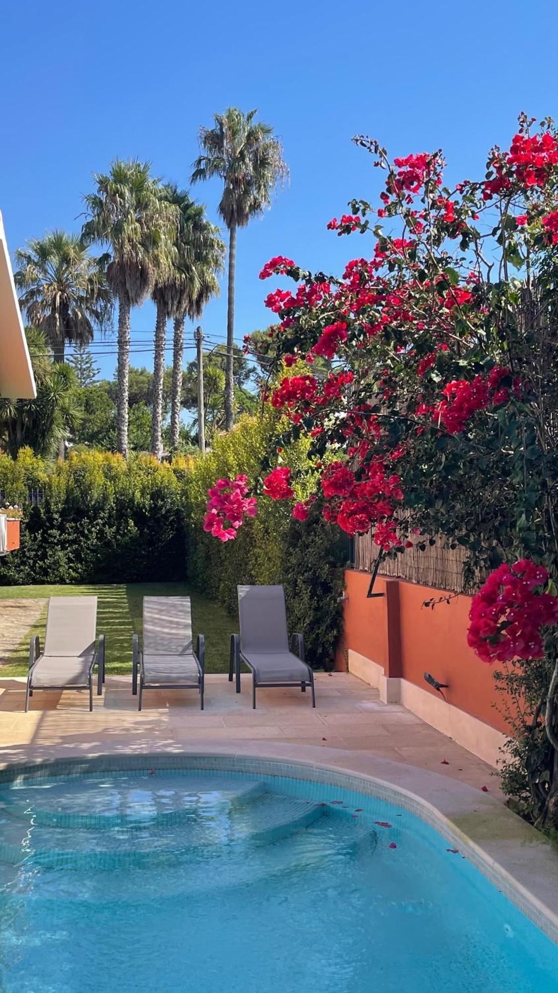 Studio With Private Swimming Pool And Garden Cascais Eksteriør billede