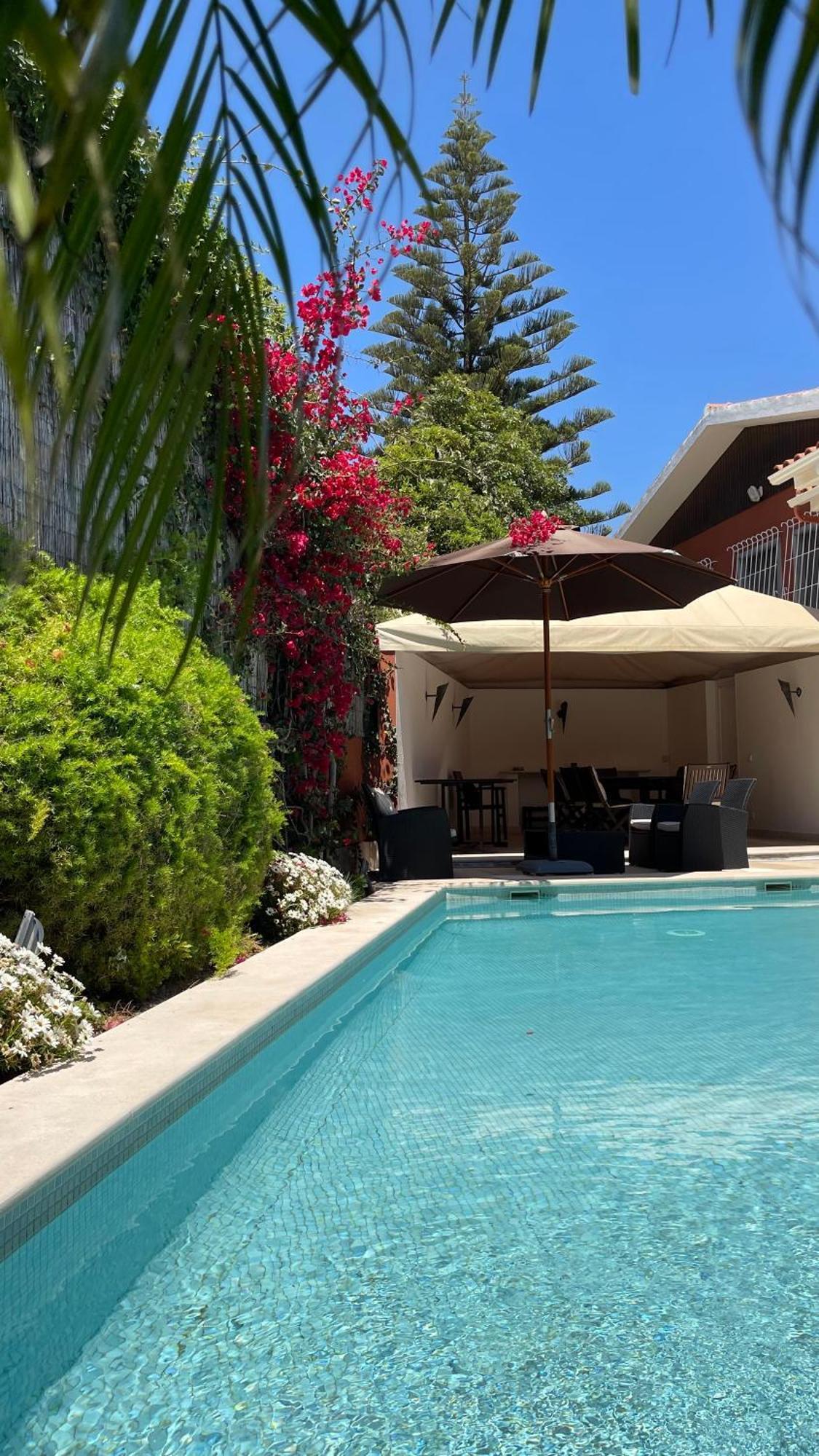 Studio With Private Swimming Pool And Garden Cascais Eksteriør billede
