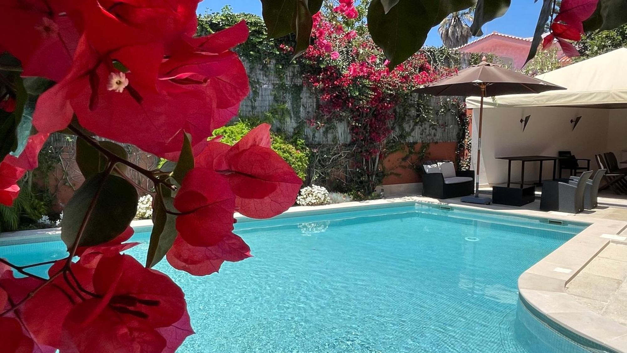 Studio With Private Swimming Pool And Garden Cascais Eksteriør billede